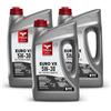 TRIAX Euro VX SAE 5W-30 Olio Motore Sintetico PAO Ester - Motori Benzina e Diesel con DPF e SCR - ACEA C3 API SP - VW/Audi 504.00 507.00 502.00 505.01 - BMW LL-04 - MB 229.51 229.31 (3 x 5 quarts)