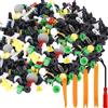 Yuaaoh Rivetti in Plastica per Auto 1000 Pezzi Clip di Fissaggio Universali per Auto Clip per Interni Auto con Dispositivo di Rimozione Clip di Montaggio in Plastica, Carrozzeria e Accessori Auto