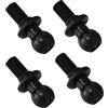 XUKEY 4 Pezzi Fissaggio con Vite a Testa Sferica per VW T5 Caddy Passat Skoda, 6V0945246 Clip per Vite di Montaggio Della Luce Posteriore, Attacco a Sfera in Plastica per Luce Posteriore per VW Skoda