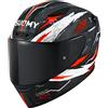 Suomy Track-1 404 2023 Casco, grigio/nero/rosso, M (57/58)