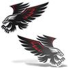 erreinge Sticker x2 Falco FALCHI SX e DX Adesivo Sagomato in PVC per Decalcomania Parete Murale Auto Moto Casco Camper Laptop - cm 30