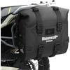 Rhinowalk Borsa da sella per moto, borsa da carico impermeabile, borsa laterale per moto a chiusura rapida, 24 l, adatta per la maggior parte dei portapacchi per moto da avventura e da sport (nero, 1