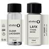 SD COLORS TITANE Beige LA1X 0N A1X Nuovo ritocco Vernice 15 ML Riparazione GRAFFIO Colore CODICE LA1X 0N A1X TITANE Beige