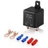 Ehdis Relè 12V 200A Camion dell'automobile Motor Automobili dell'automobile della Barca Starter Heavy Duty Split Carica ZL180 con 2 Pin Footprint + 4 Terminale