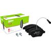 VALEO Imbottiture per freni Expert 301426A, Set di 4 imbottiture, Asse anteriore, Completamente dotato di accessori montati - Certificate ECE-R90