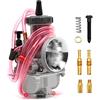 ZSDTRP PWK - Carburatore universale da 42 mm per moto da corsa, per pit bike da 300 cc a 400 cc, motocross, enduro, on/off, strada, ATV, quad e scooter (42 mm)