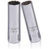 YOUZMY 2 pz da di Chiavi per Candele,Chiave per Candele da 14 mm e Chiave per Candele da 16 mm,Chiave a Bussola per Candele a Parete Sottile da 3/8 di Pollice,Design a 12 Punti,per Auto,Moto (14+16A)