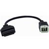 Alchiauto Kawasaki 6 pin cavo moto OBDII 6pin a 16pin Cavo diagnostico OBD Adattatore moto Connect compatibile per Kawasaki Moto Fit Z900RS/Z800/Z900/Z1000/ZX10R/ZX14R/H2 Moto