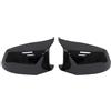 Fbxmjoa Copri Specchietto Retrovisore Accessori Per Auto Adatti Per BMW Serie 5 F10 F11 F18 2010-2013 Performance Specchietto retrovisore auto(Bright black)