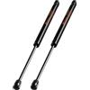 PAMAGOO C16-04464 Ammortizzatore a gas da 33 cm, 13,6 kg 133 N per puntello, molla a gas per Snugtop A.R.E ATC Leer, cappucci per lunotto posteriore (2 pezzi)