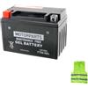 CLICK&GO BATTERIA MOTO YTX9-BS 12VOLT 8AH AMPERE BATTERIE SCOOTER IN GEL COMPATIBILE CON KAWASAKI Z RS SE 900 per anno 2022 al 2025 150X87X105MM FORNITA CARICA E PRONTA PER ESSERE UTILIZZATA