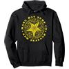 Manu Bay Surf Company Nuova Zelanda Starfish Logo Oro Felpa con Cappuccio
