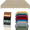 Generico Tessuto Di Ricambio Per Tenda Da Sole Da Giardino Con Retrattile Manuale, Per Patio, Terrazzo, Esterno, Giardino Telo Di Ricambio Per Tenda Parasole Retrattile(H,11x8.2FT/330x250cm)