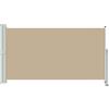 vidaXL Tenda laterale 140 x 300 cm 100% poliestere ferro acciaio