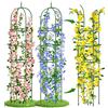 MQJIAZHI Garden Obelisk, 180cm Obelisco da Giardino Rimovibile Resistente Supporto Piante Rampicanti per Arrampicata, Adatta a Tutti i Tipi di Piante rampicanti,Guardiano delle Piante,per Piante da Vaso, 2Pcs