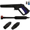 Parpyon® Kit accessori idropulitrice Annovi reverberi - Black Decker Pistola, Lancia, Tubo, Testina ugello per Idropulitrice Ar Blue Clean con Attacco rapido per tubo acqua ricambi (KIT61P)