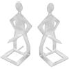 txuzong Supporto per Salsicce, 2 Pezzi in Acciaio Inossidabile Griglia per Grigliare Hot-Dog, 65 x 205 mm Divertente Supporto per Salsicce, per Barbecue, Feste in Giardino, Picnic e Campeggio