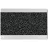Astra Zerbino in alluminio resistente alle intemperie - bordo in alluminio 40x60cm borchie grigie - tappetino antisdrucciolo molto robusto - zerbino per esterni - tappetino per porte esterne