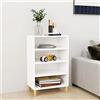 Lumanois Credenza Bianca 57x35x90 cm in Legno Multistrato, Mobili,Armadietti e portaoggetti,Buffet e credenze, 19.51kg-806121