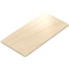 AUPROTEC Piano del tavolo 19mm Pino del mare 80x50 cm I Pannello truciolare con bordo ABS da 2mm e incollaggio PU I rivestito in melammina I robusto e idrorepellente