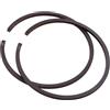 MIGHTY SCAPERS Piston Ring 44mm x 1.5mm 2pcs sostituzione per la riparazione del motore Chainsaw Compatibile con 353 350 346XP