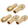 Generic New Lon0167 Dado adattatore da 5,3mm Dia Copper Copper per utensile rotante(5pcs 2.2mm Durchmesser Kupfer Collet Adapter Mutter für Elektrowerkzeug