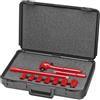 KNIPEX Tools 98 99 11 S3 - Set di chiavi a bussola isolate, 10 pezzi (989911S3)