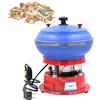 WCXTY Vibratory Macchina Levigatrice-Lisciatura Pendenti Semilavorati Metallo,Tamburo Buratto Vibratorio 3.5L-Motore Monofase,Ottone Bronzo Restauro-Stabile Buratto per Pietre
