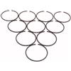MIGHTY SCAPERS Piston Ring 1.2mm Part di sostituzione per la riparazione del motore Chainsaw Compatibile con molti modelli(40.5mm x 1.2mm)