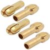 Generic New Lon0167 5pcs 1.6mm Dia Brass Qucik Change Collet Nut per utensile rotante(5 stücke 1,6mm Durchmesser Messing Qucik Ändern Spannmutter für Elektrowerkzeug