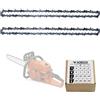 HONISOX Catena Per Motosega da 325, Spessore 1,3 mm, 72 Maglie, Confezione da 2, Adatta per lama da 45,7 cm. Compatibile Con Stihl, Husqvarna e Makita. Ldeale Per Professionisti e fai-da-te.
