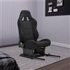 Hottoby Racing Sim Telaio Di Montaggio Del Sedile Con Bulloni E Sedile Nero