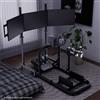 Hottoby Racing Simulator Cockpit Con Supporto Per Triplo Monitor Adatta G29