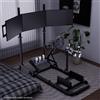 Hottoby Cockpit per Sim di Corse con Supporto Triplo Monitor Compatibile con G29