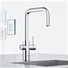 Grohe Blue Home rubinetto da cucina con SodaSystem e sistema di filtraggio, estraibile, orientabile, 31543000, Blue Home cromo [Rubinetti da cucina con sistema di acqua potabile > Rubinetti per acqua potabile con filtro / raffreddamento]