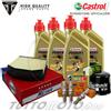 Castrol - Hiflo - NGK - Meiwa Tagliando TRIUMPH Tiger 900 2020 2021 2022 Kit Olio Castrol 10W40 Filtri Candele
