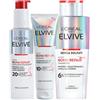 L'Oreal Paris L'Oréal Paris Elvive Bond Repair Set Capelli Danneggiati Shampoo Senza Solfati 200ml + Balsamo Ricostituente 150ml + Siero Senza Risciacquo Riduce Doppie Punte 150ml - Set da 3