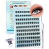 Obeyalash Ciglissime Press e Go Ciglia Press and Go Ciglissima Cluster Lashes Autoadesive Lunga Durata Lash Cluster Kit Lash Extension No Glue Eyelashes D Curl 8-16mm Y24