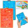 Ainiv 2 PCS Labirinto Gioco Sensoriale Giocattoli Gel, Anti Stress Autismo Giocattoli, Giocattolo Tattili Calmanti per La Scuola Materna, Fidget Squishy Toy Anxiety ADHD Toys, Antistress Bambini