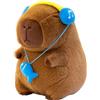 champracer Capybara, peluche Capibara, 30 cm, peluche per bambini, ragazze, ragazzi, marrone (23 cm)