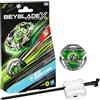 Beyblade X Starter Pack - F9581 - Confezione di trottola e lanciatore, Helm Knight 3-80N