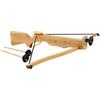 BestSaller 1242 balestra per bambini in legno di ontano oliato + 3 bulloni per balestra con ventosa 1246 (4 pezzi)