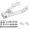 SYFDGDV Compatibile Con LOSI Promoto-MX 1/4 Moto Elettrica RC Parafango Posteriore In Metallo Per Forcellone, Forcella Posteriore, Ruota Per Sedile LOS06000 LOS06002 RC Parti Auto(Silver)