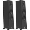 Indiana Line Lira 6 Black Coppia Casse Pavimento 200W 3vie T2,8 M12 2xW17,5 BassReflex