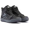 Dainese - Suburb D-Wp Shoes Wmn, Scarpe Moto Impermeabili, Suola Groundtrax Antiscivolo, Struttura in Mesh Traspirante, Nero/Grigio/Metallo, 36