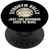 Funny Grammar Saying & Funny Grammar Des Sinonimo Rolls... divertente dicendo novità inglese insegnante grammatica PopSockets PopGrip Adesivo