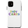 Generic Custodia per iPhone 11 Torte per bambini Fun Retro