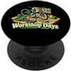 Benchline Workshop Days - Panca per bici PopSockets PopGrip Adesivo