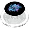 Pesce Leone Acquario Subacqueo Immersion Pesce Leone Colorato PopSockets PopGrip per MagSafe