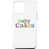 Generic Custodia per iPhone 12 Pro Max Torte per bambini Fun Retro